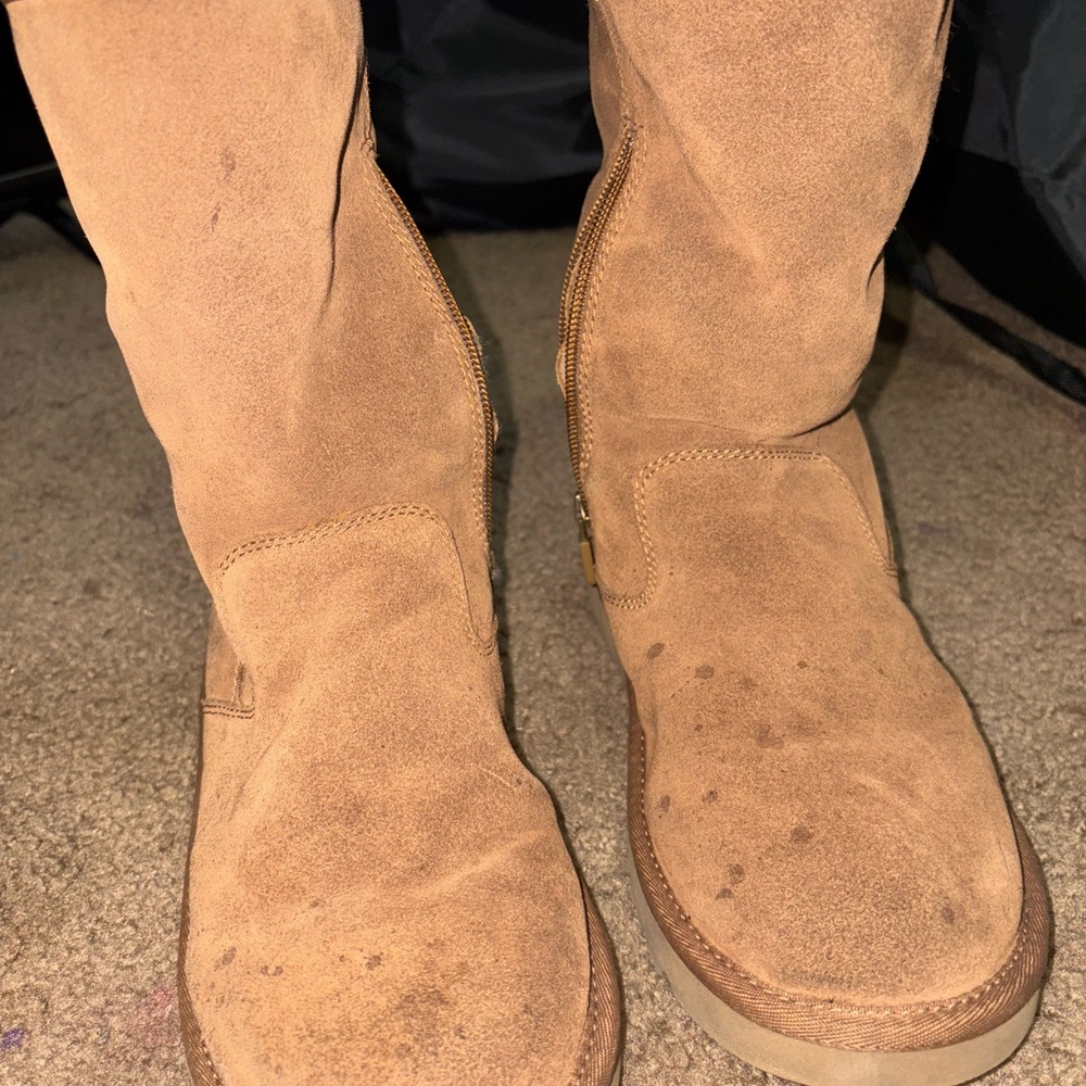 UGG Chestnut Suede Boots